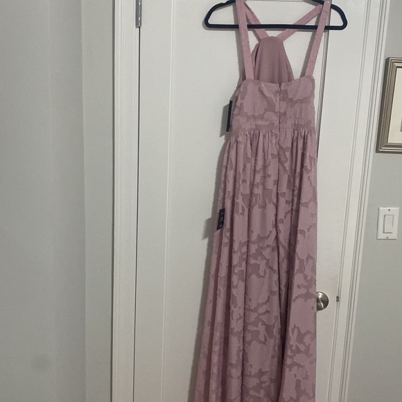 Maxi Blush Lulus dress - Picture 4 of 6